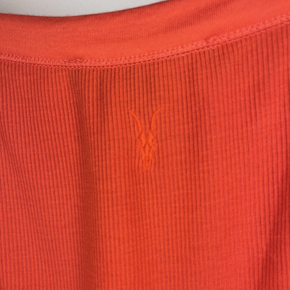 Poppy Pink Cropped Ribbed Tank Top - Picture 7 of 9